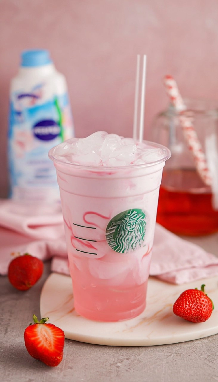Copycat Starbucks Pink Drink