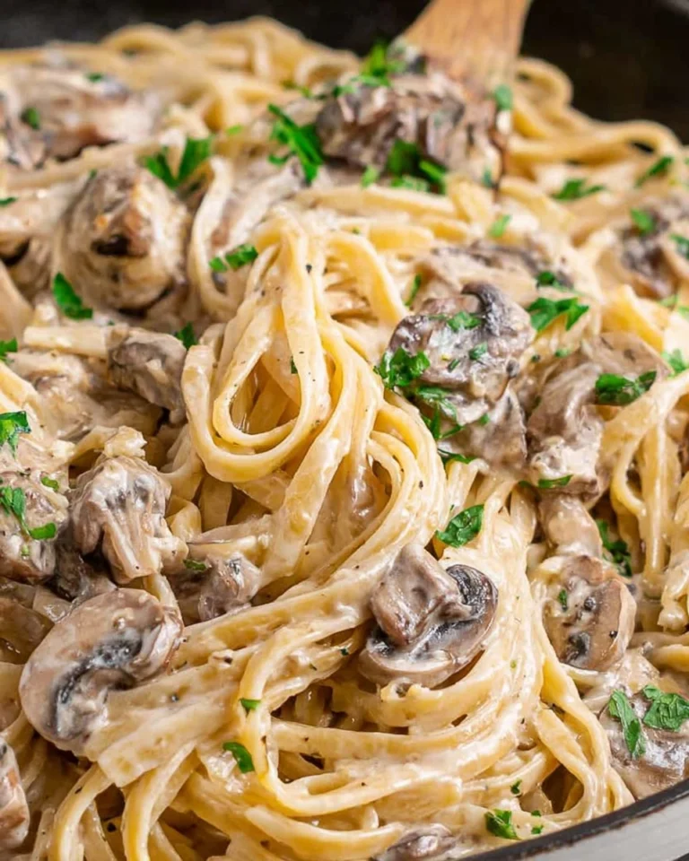 Creamy-Mushroom-Pasta-Recipe