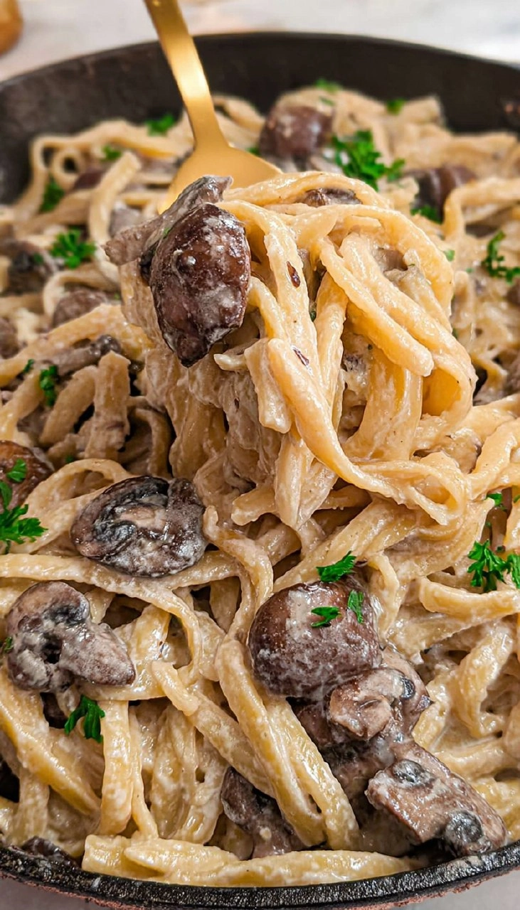 Creamy Mushroom Pasta