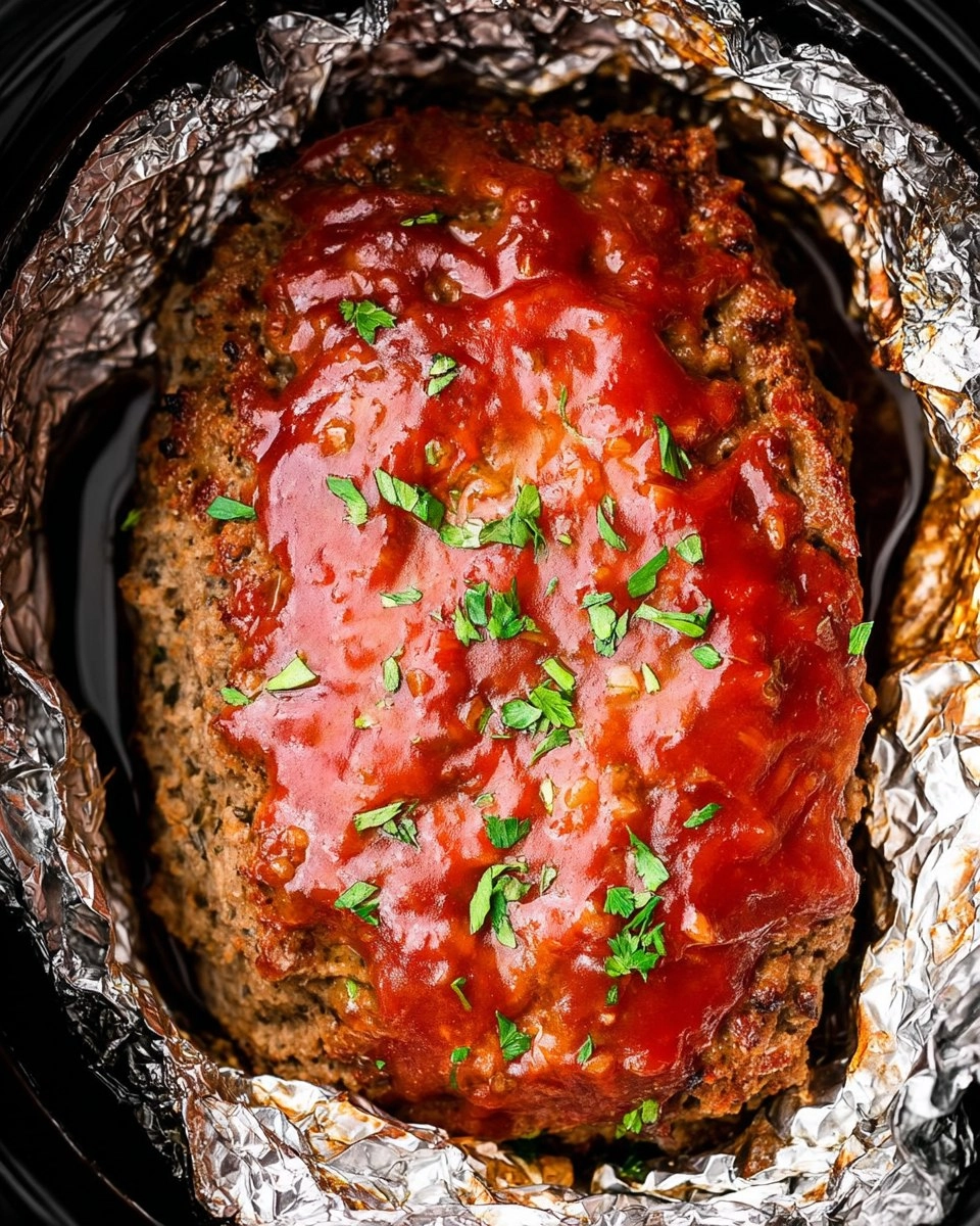 Crockpot Meatloaf