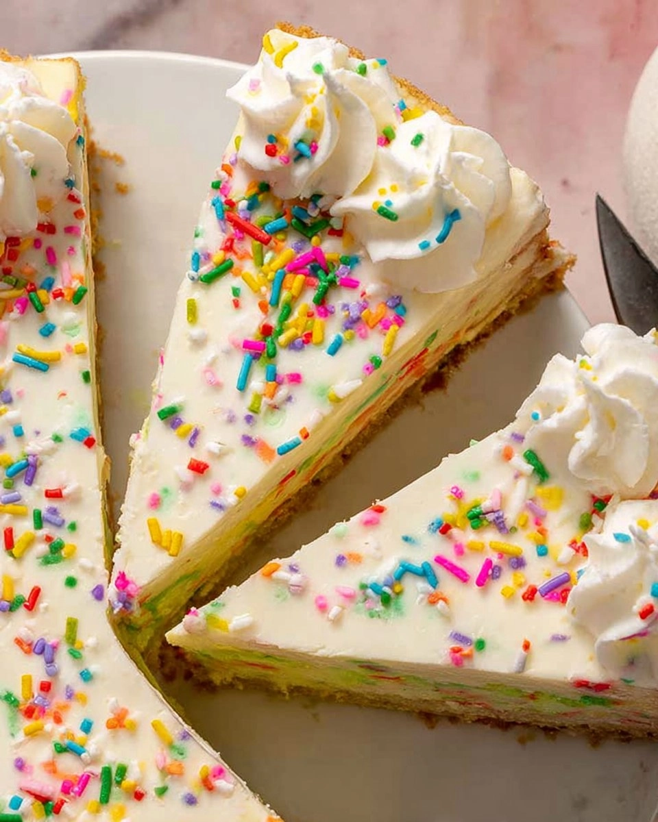 No-Bake Funfetti Cheesecake 32 No-Bake-Funfetti-Cheesecake-Recipe
