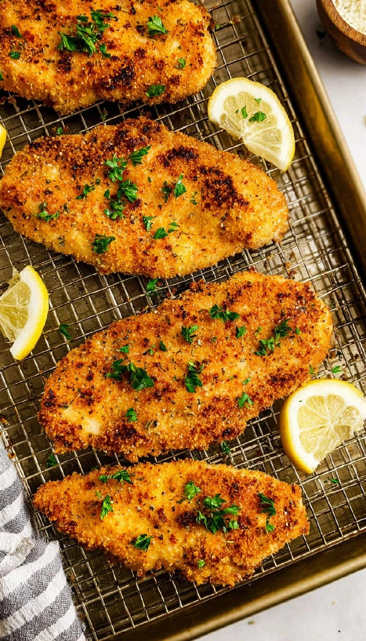 Oven Baked Chicken Cutlets