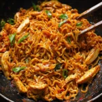 Peanut Chilli Noodles with Chicken 126 Peanut-Chilli-Noodles-with-Chicken-Recipe