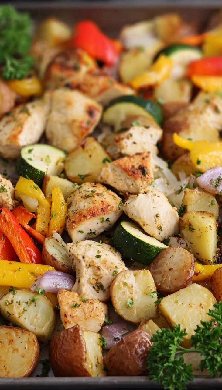 Ranch Chicken Sheet Pan Dinner