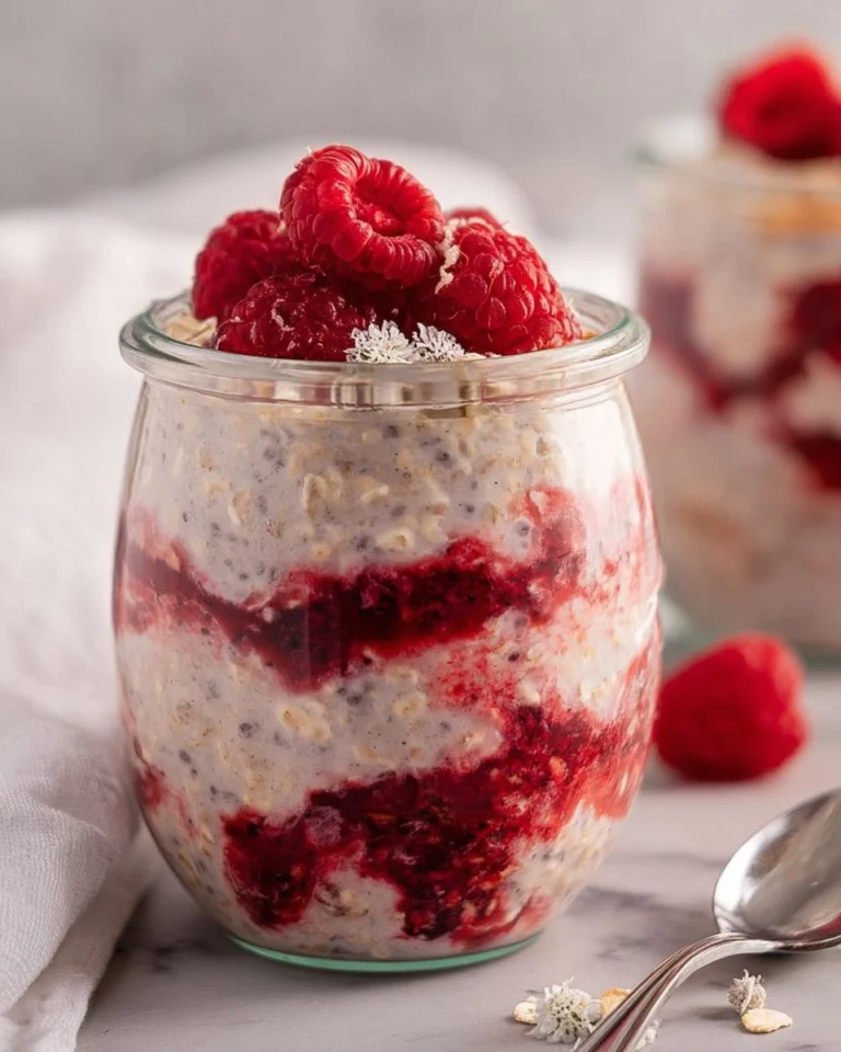 Raspberry-Overnight-Oats-Recipe