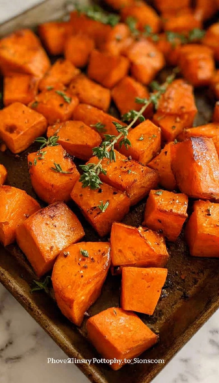 Roasted Sweet Potatoes