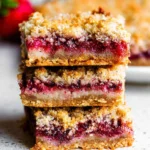 Strawberry Crumble Bars (Almond Flour, Easy & Buttery) 101 Strawberry-Crumble-Bars-Almond-Flour-Easy-Buttery-Recipe