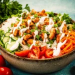 Buffalo Chicken Bowl (With Rice) 126 Buffalo-Chicken-Bowl-With-Rice-Recipe