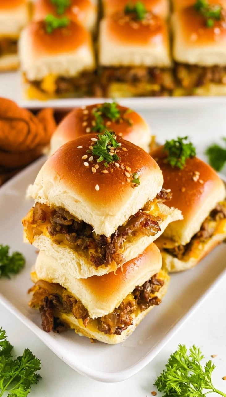 Cheeseburger Sliders | Easy Crowd-Pleasing Memorial Day Appetizer 100 Cheeseburger Sliders | Easy Crowd-Pleasing Memorial Day Appetizer