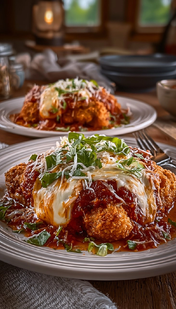 Chicken Parmesan | Crispy Baked Italian Comfort Dinner