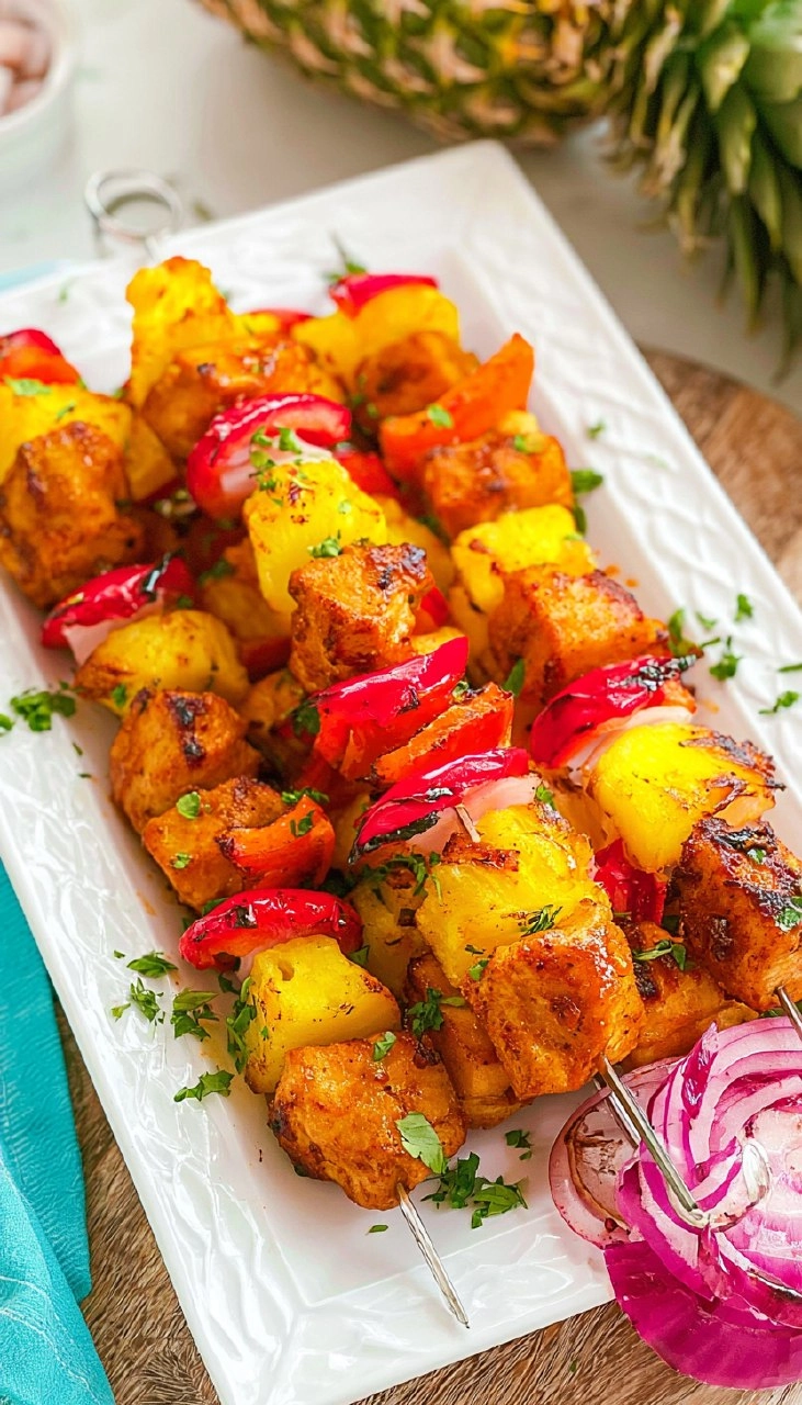 Chicken Pineapple Kebabs 120 Chicken Pineapple Kebabs