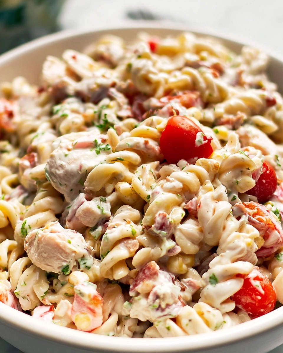 Chicken Ranch Pasta Salad 69 Chicken Ranch Pasta Salad