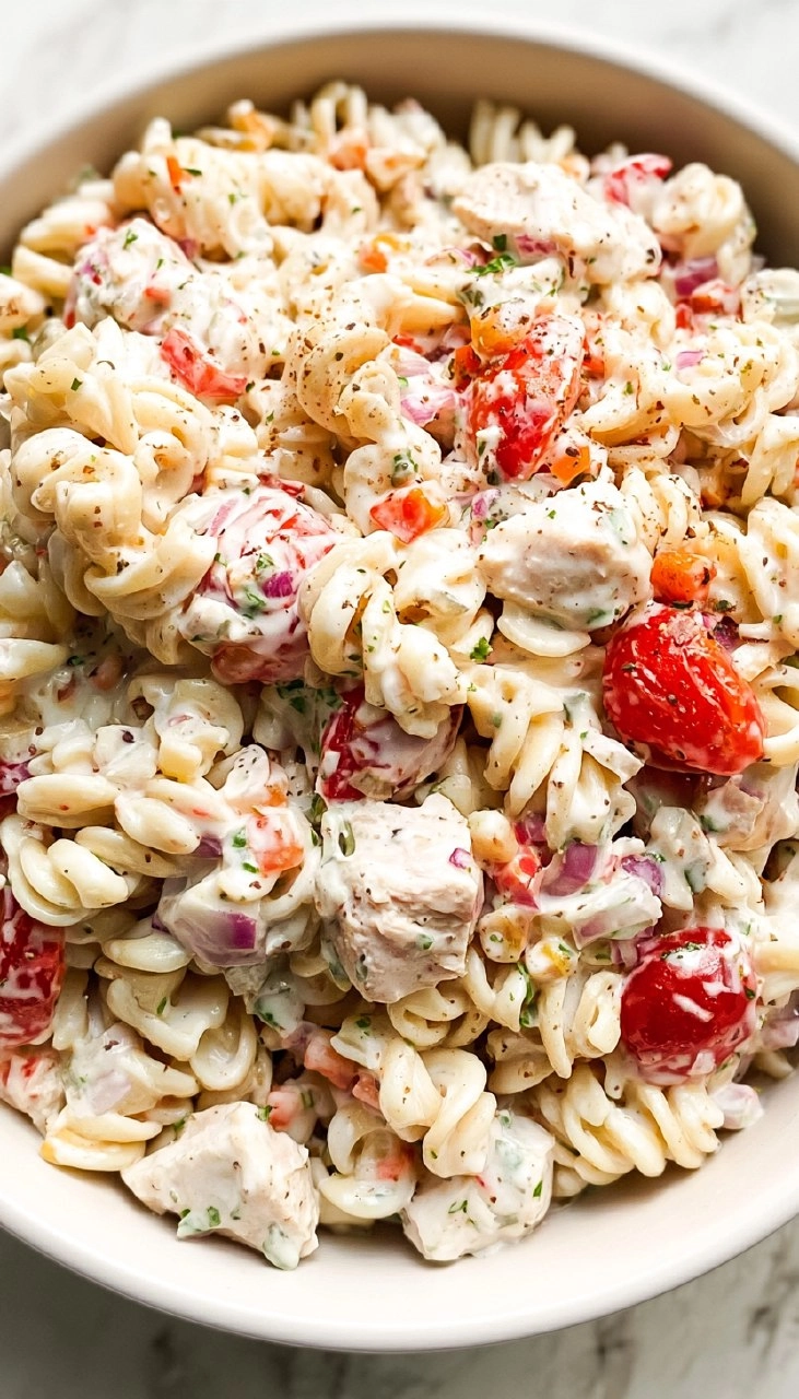 Chicken Ranch Pasta Salad 70 Chicken Ranch Pasta Salad