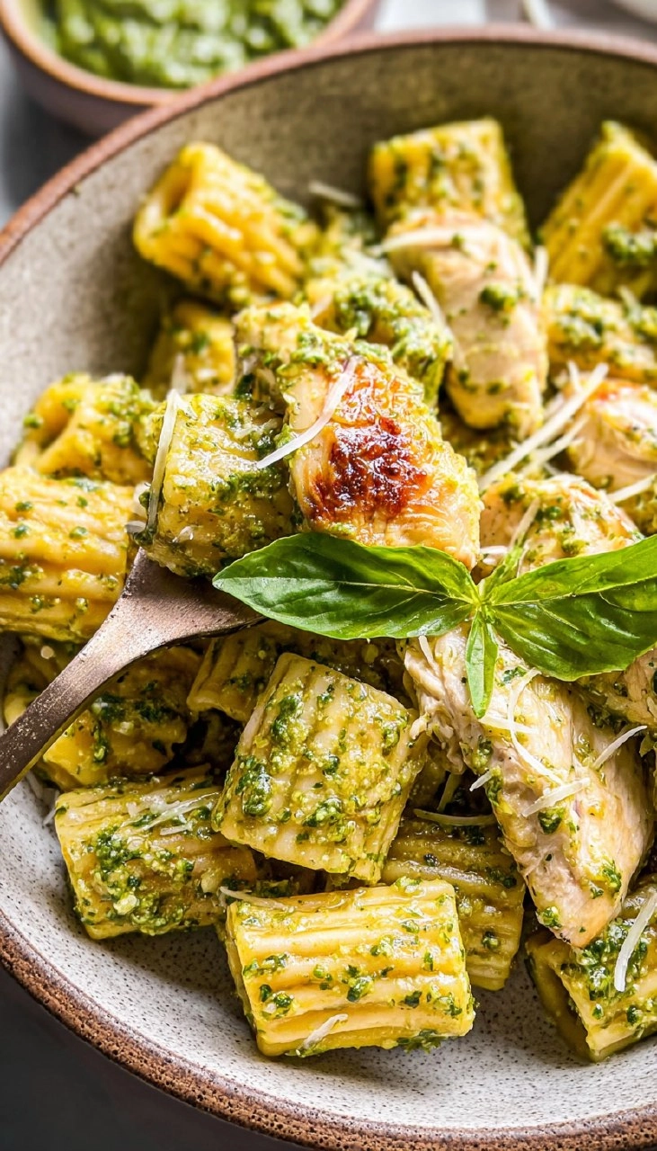 Chicken and Pesto Pasta 90 Chicken and Pesto Pasta