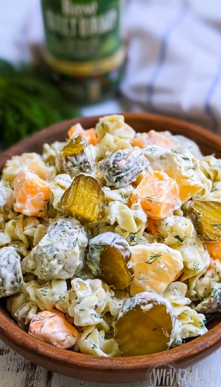 Creamy Dill Pickle Pasta Salad 90 Creamy Dill Pickle Pasta Salad