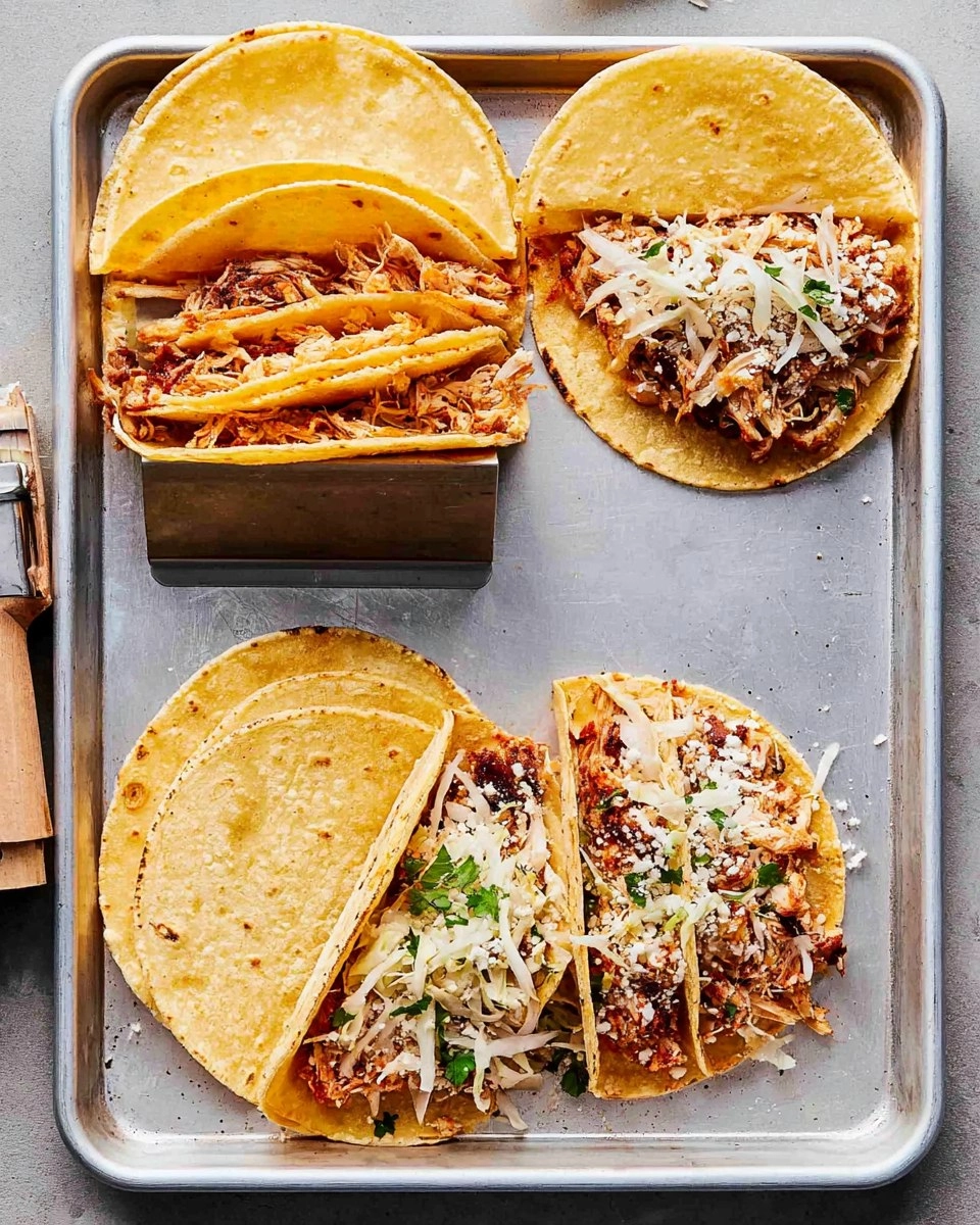 Crispy Baked Chicken Tacos