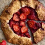 Easy Strawberry Galette (no pie pan needed) 111 Easy-Strawberry-Galette-no-pie-pan-needed-Recipe