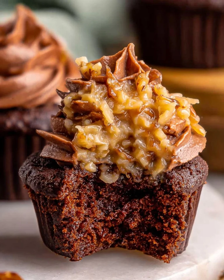 German-Chocolate-Cupcakes-Recipe