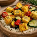 Greek Tofu & Rice Bowls 136 Greek-Tofu-amp-Rice-Bowls-Recipe