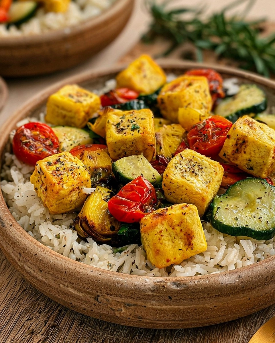 Greek Tofu & Rice Bowls 134 Greek Tofu & Rice Bowls
