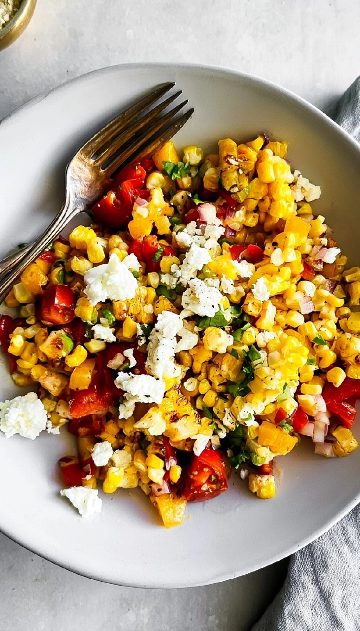 Grilled Corn Salad | Fresh Summer Cookout Side 90 Grilled Corn Salad | Fresh Summer Cookout Side
