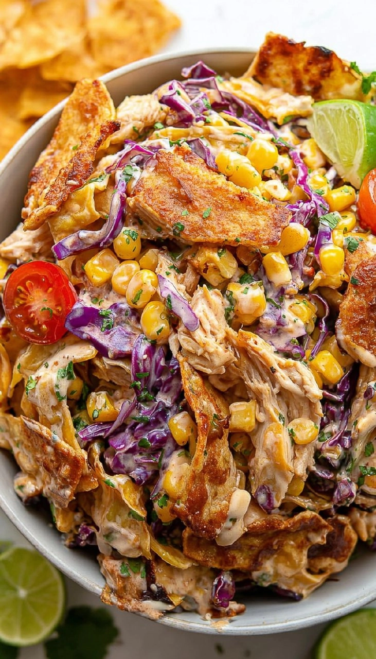 Loaded Chicken Frito Cowboy Cabbage