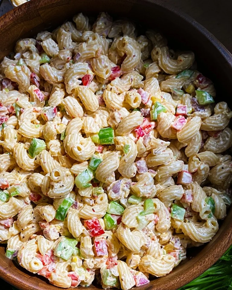 Macaroni-Salad-Creamy-Make-Ahead-BBQ-Side-Dish-Recipe
