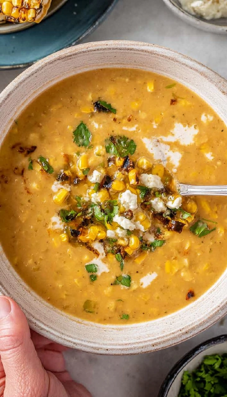 Mexican Street Corn Soup