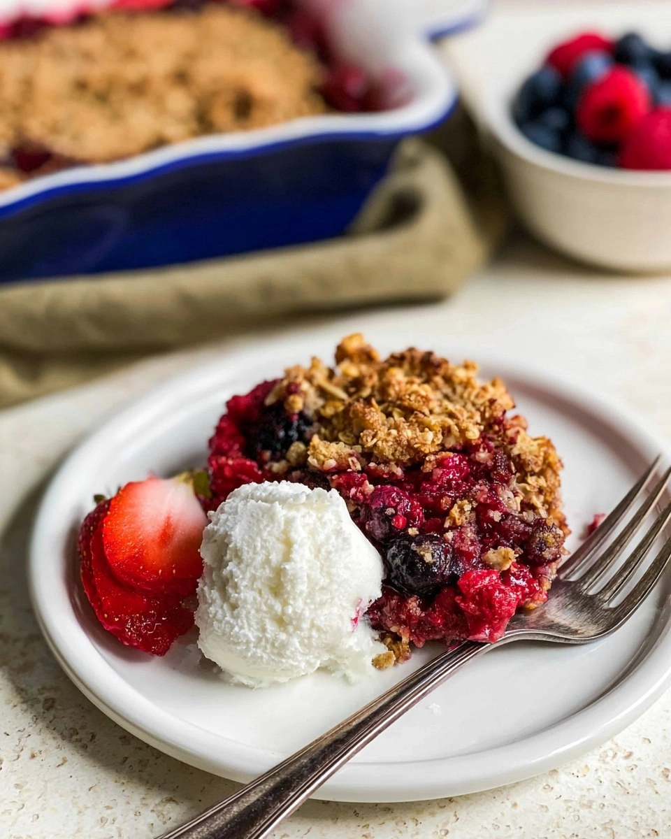 Mixed Berry Crisp 89 Mixed Berry Crisp