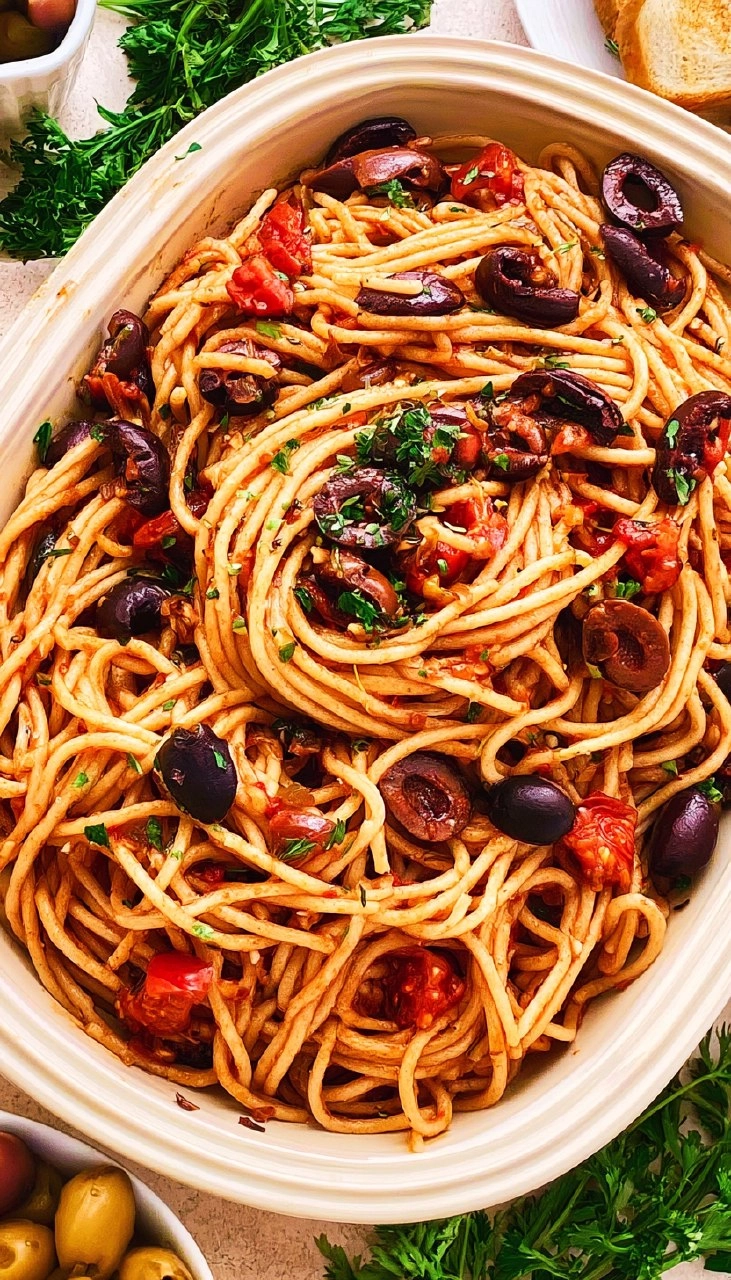 Pasta Puttanesca 100 Pasta Puttanesca