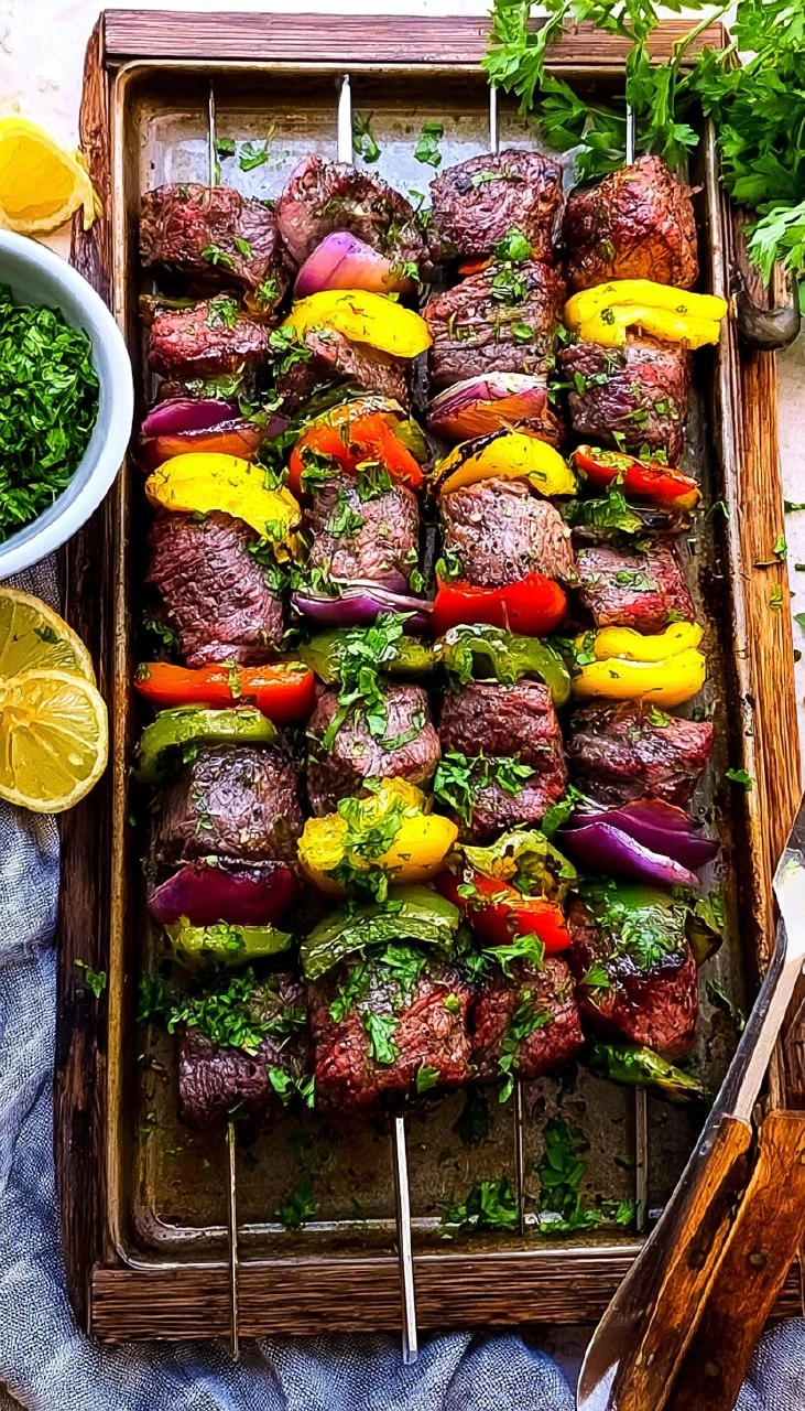 Steak Kabobs | Easy Grilled Skewers for Dad’s Cookout 140 Steak Kabobs | Easy Grilled Skewers for Dad’s Cookout