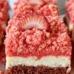 Strawberry Crunch Cheesecake Brownies 111 Strawberry-Crunch-Cheesecake-Brownies-Recipe
