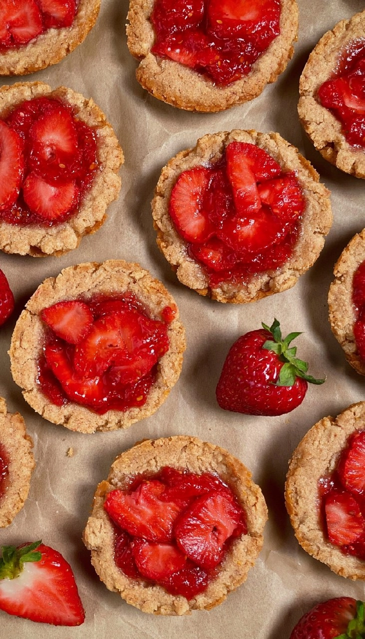 Vegan Strawberry Pie Cookies 110 Vegan Strawberry Pie Cookies