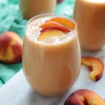5-Minute-Peach-Smoothie-Recipe