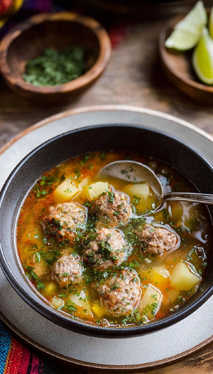 Albondigas: Mexican Meatball Soup 155 Albondigas: Mexican Meatball Soup
