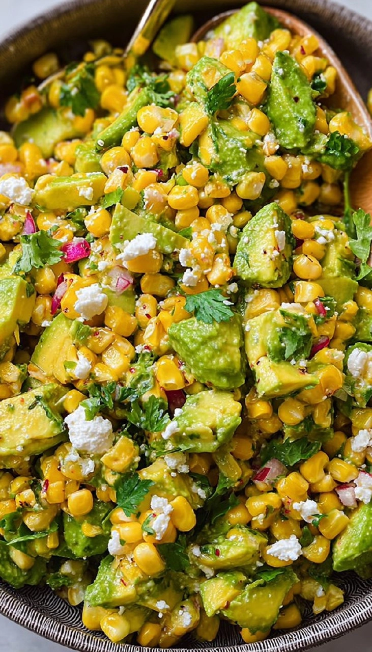 Avocado and Corn Salad 90 Avocado and Corn Salad