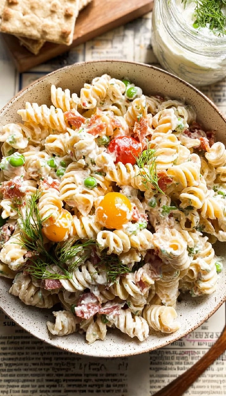Bacon Ranch Pasta Salad 115 Bacon Ranch Pasta Salad
