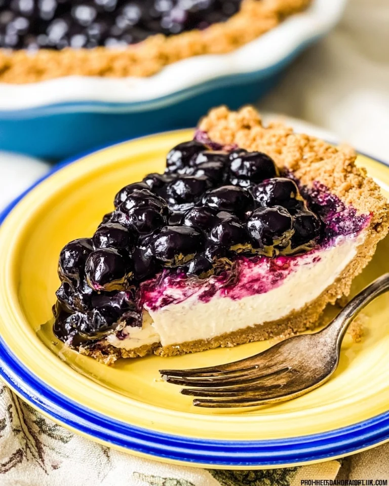Blueberry-Cream-Cheese-Pie-No-Bake-Recipe