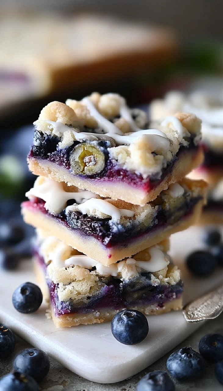 Blueberry Crumble Bars 110 Blueberry Crumble Bars