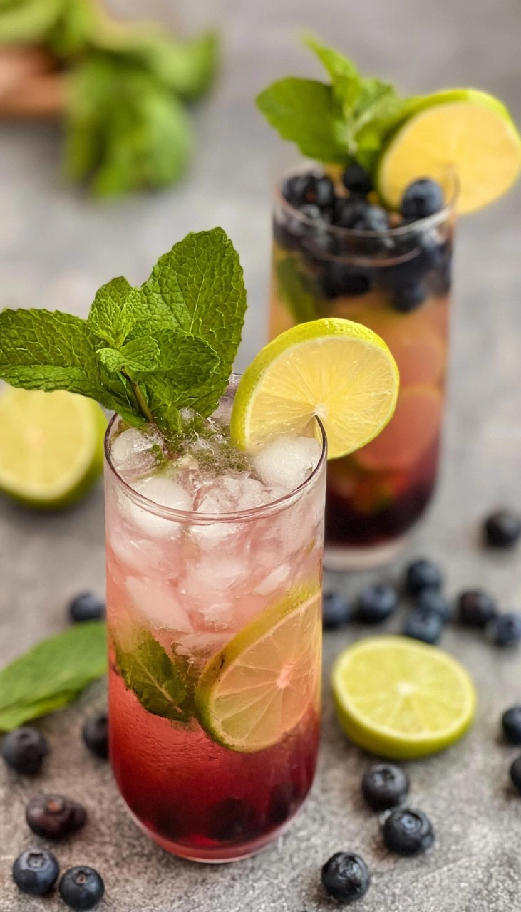 Blueberry Mojitos 75 Blueberry Mojitos
