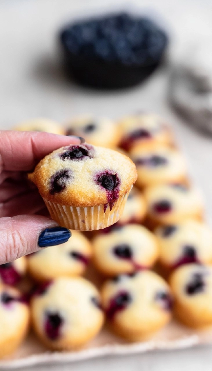 Blueberry Muffin Bites 95 Blueberry Muffin Bites