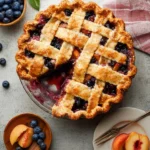 Blueberry Peach Pie 131 Blueberry-Peach-Pie-Recipe