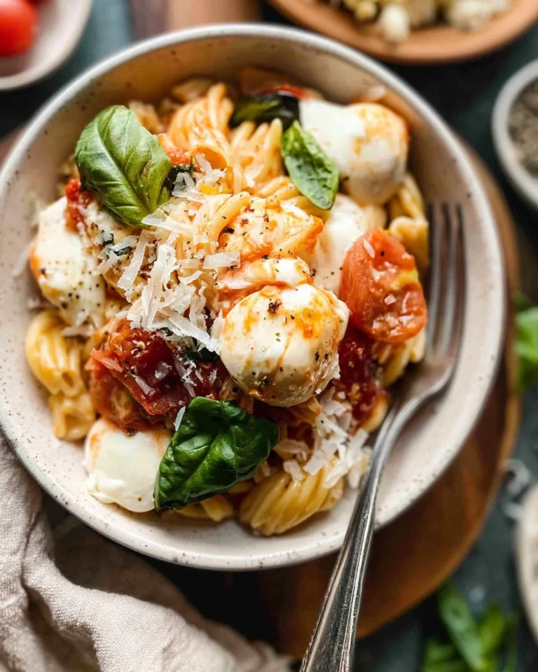 Caprese-Pasta-Easy-Tomato-Mozzarella-Pasta-Recipe