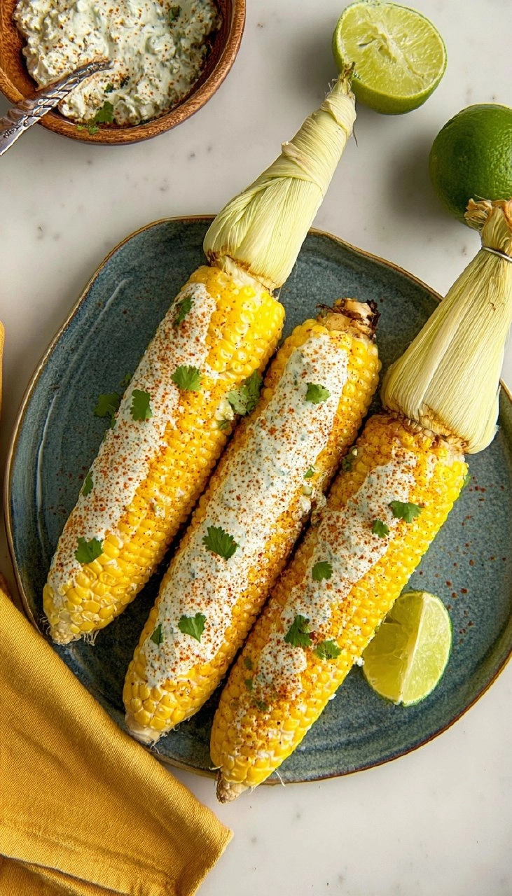 Creamy Cilantro Lime Corn 65 Creamy Cilantro Lime Corn