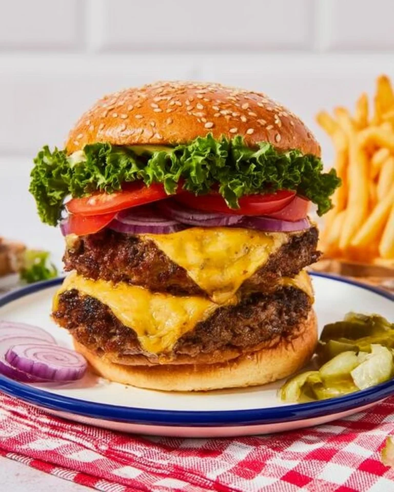 Double-Cheeseburger-Recipe