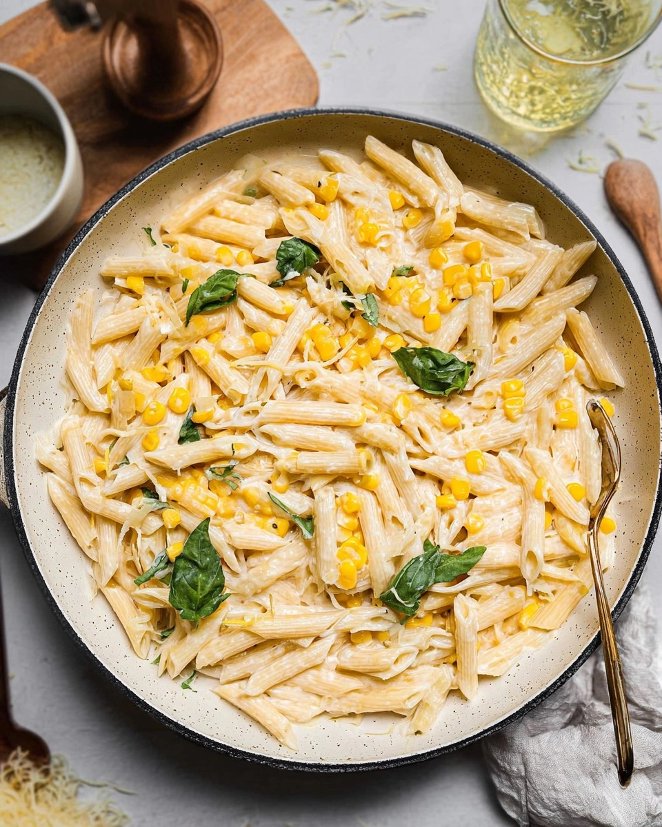 Easy Creamy Corn Pasta 94 Easy Creamy Corn Pasta