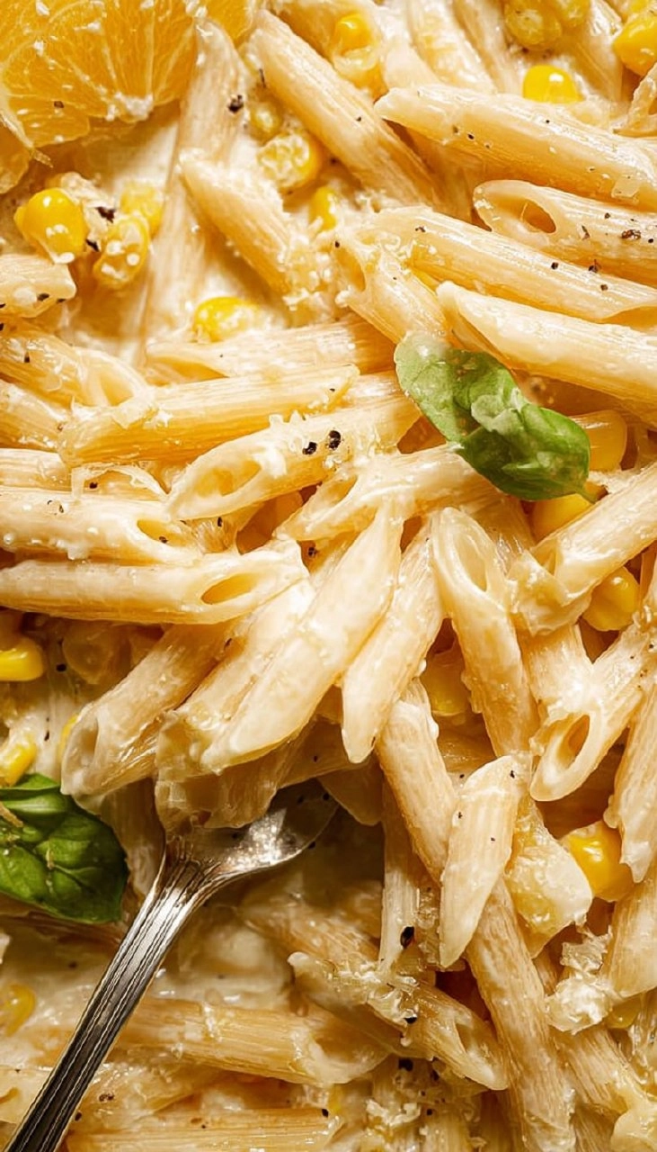 Easy Creamy Corn Pasta 95 Easy Creamy Corn Pasta