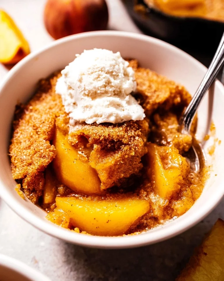 Easy-Peach-Cobbler-Gluten-Free-Naturally-Sweetened-Recipe