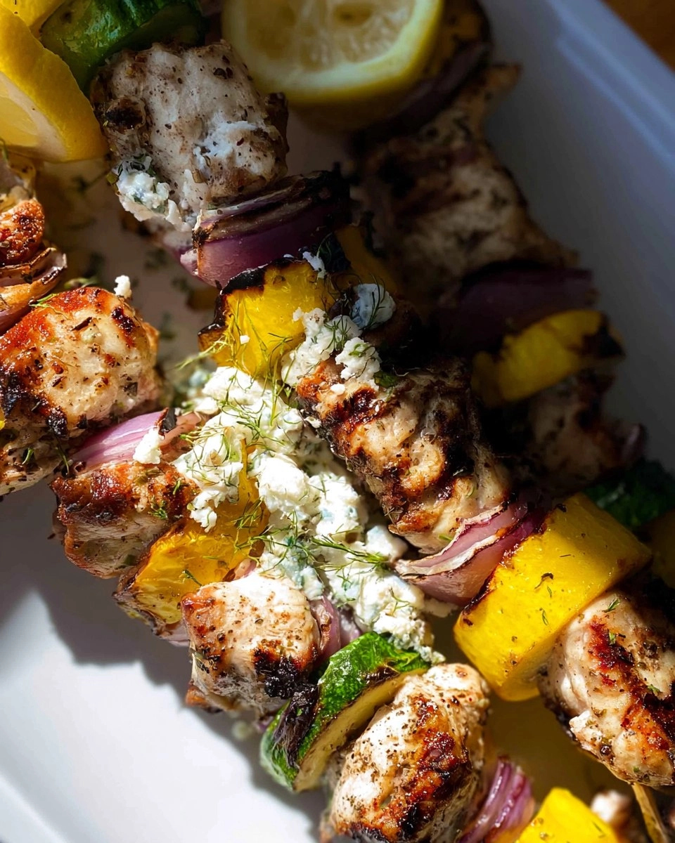 Grilled Greek Chicken Kabobs 104 Grilled Greek Chicken Kabobs