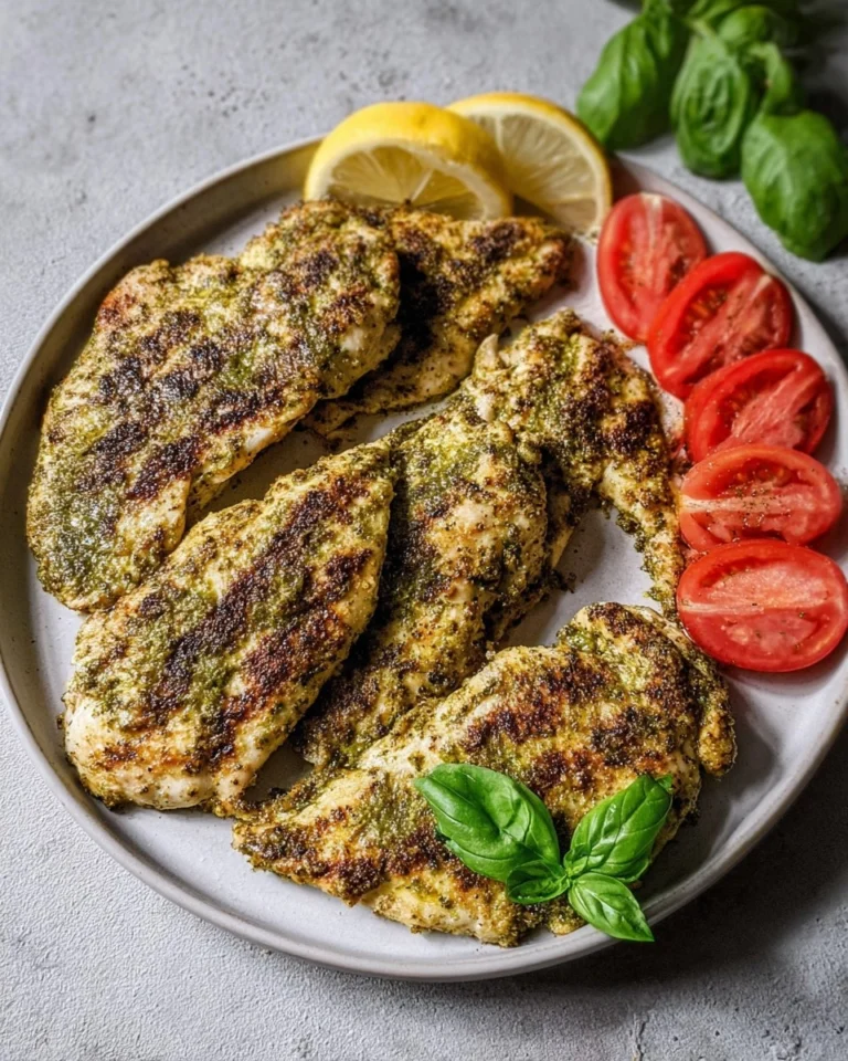 Grilled-Pesto-Chicken-Recipe